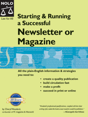 cover image of Starting & Running a Successful Newsletter or Magazine